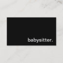 Suche nach babysitter visitenkarten Einfach