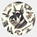 Suche nach schnauzer aufkleber Vintag