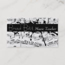 Suche nach musik noten visitenkarten Vintag