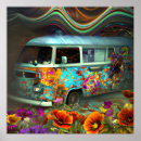 Suche nach hippie van poster Blume