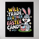 Suche nach osterhasen spaß poster Blume
