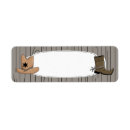 Suche nach cowboy rücksende aufkleber Wildwesten