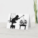 Suche nach schwarze katze karten Silhouette