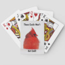 Suche nach kardinäle spielkarten Schnee