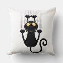 Suche nach schwarze katze kissen Cartoon