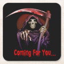 Suche nach der sensenmann untersetzer Halloween