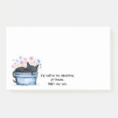 Suche nach schwarze katzen post it Rosa