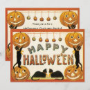 Suche nach jackolantern einladungen Vintag