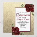 Suche nach quinceanera einladungen Gold