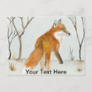 Suche nach roter fuchs postkarten Wild