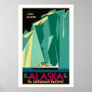 Suche nach vintage alaska poster Retro reiseposter