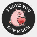 Suche nach schweinchen aufkleber Cartoon