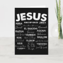 Suche nach jesus name karten Christlich