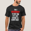 Suche nach maschinist tshirts Maschine