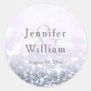 Suche nach der silbernen hochzeit aufkleber Elegant