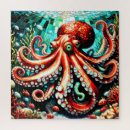 Suche nach octopus puzzle Tintenfisch