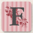 Suche nach vintage rote rose untersetzer Monogramm