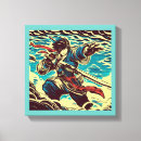 Suche nach japanischer holzschnitt poster Kämpfer