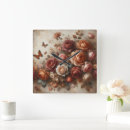 Suche nach vintage schmetterlinge wanduhren Rose