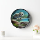 Suche nach otter wanduhren Niedlich
