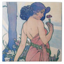 Suche nach alphonse mucha fliesen Blume