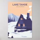 Suche nach lake tahoe poster Vintag