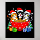 Suche nach weihnachtskatzen poster Kätzchen