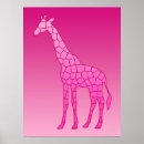 Suche nach rosa giraffe poster Tiere