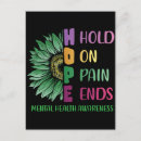 Suche nach bewusstsein postkarten Bewusstsein für psychische gesundheit