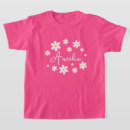Suche nach rosa blume tshirts Girl