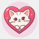 Suche nach süße katzen aufkleber Für sie