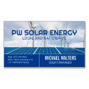 Suche nach saubere energie visitenkarten Solarsonde