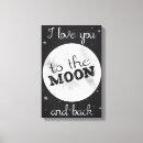 Suche nach mond leinwandbilder Sternennacht