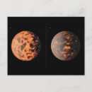 Suche nach exoplanet postkarten Lava