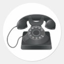 Suche nach drehtelefon aufkleber Vintages telefon