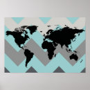 Suche nach zickzack streifen poster Modern