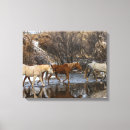Suche nach der winter poster leinwandbilder Pferd