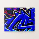 Suche nach graffiti puzzle Blau