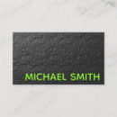 Suche nach neongrün visitenkarten Schwarz