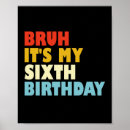 Suche nach 6 geburtstag poster Lustig