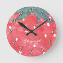 Suche nach strawberry wanduhren Red