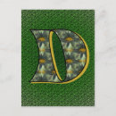 Suche nach buchstabe d postkarten Monogramm
