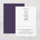 Suche nach datum rsvp karten Minimalistisch