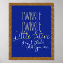Suche nach twinkle little star poster Gold