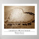 Suche nach herz strand poster Wellen