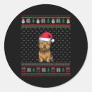 Suche nach cairn terrier aufkleber Hässlicher weihnachtsbaum