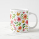 Suche nach rosa blumenmuster tassen Aquarell