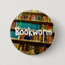 Suche nach bücherwurm buttons Bibliothek