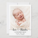 Suche nach baby danken ihnen fotokarten Geburtsankündigung
