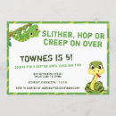 Suche nach reptilien einladungen Kinder